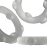 Oxballs Cockring Spinner 25 mm Blanc